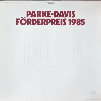 Annemarie Kappus, Andreas Bach: Parke-Davis Förderpreis 1985